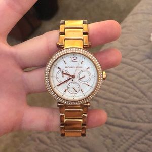 Michael Kors Rose gold watch